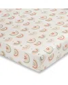 Crane Baby Parker Fitted Crib Sheet In Rainbow