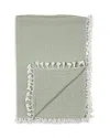 Crane Baby Six Layer Muslin Blanket In Fern
