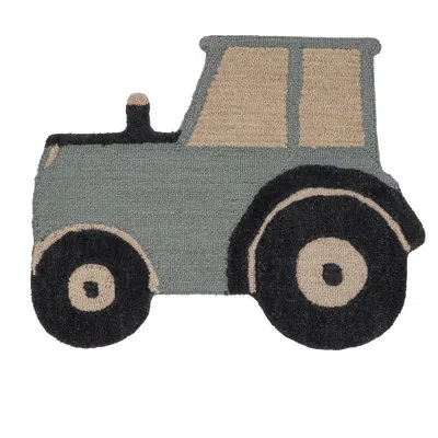 Crane Baby Tractor Rug