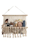 Crane Baby Willow Macramé Storage Wall Decor In Neutral