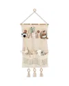 Crane Baby Willow Wall Storage With Pockets In Neutral