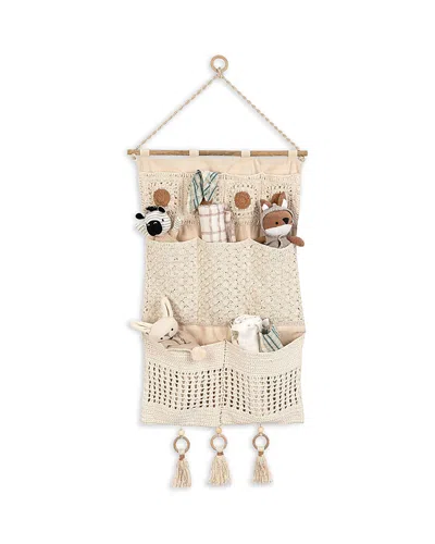 Crane Baby Willow Wall Storage With Pockets In Neutral