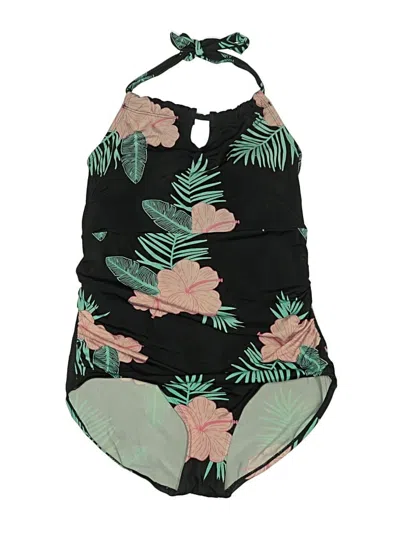 Pre-owned Crane One Piece Swimsuit In Black