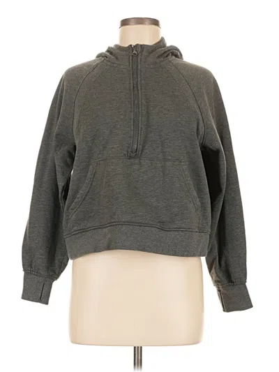 Pre-owned Crane Pullover Hoodie In Gray