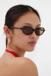 Shop Crap Eyewear The Marquee Rox Sunglasses In Dark Tortoise/dune, Women's At Urban Outfitters