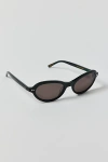 Crap Eyewear The Marquee Rox Sunglasses In Midnight Forest Bio/polarized Smoke, Women's At Urban Outfitters In Midnight Forest Bio/polarized Smoke