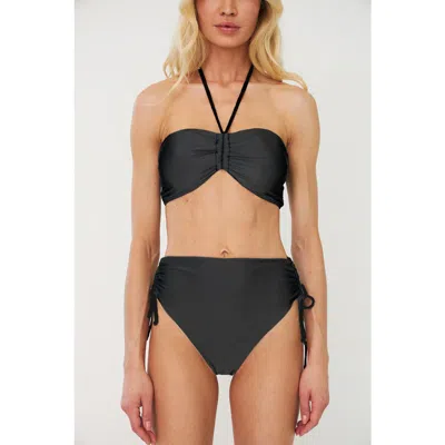 Cras Hilda High Rise Bikini Bottom In Black