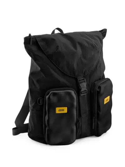 Crash Baggage Buckle-fastening Pocket-detail Backpack In Black