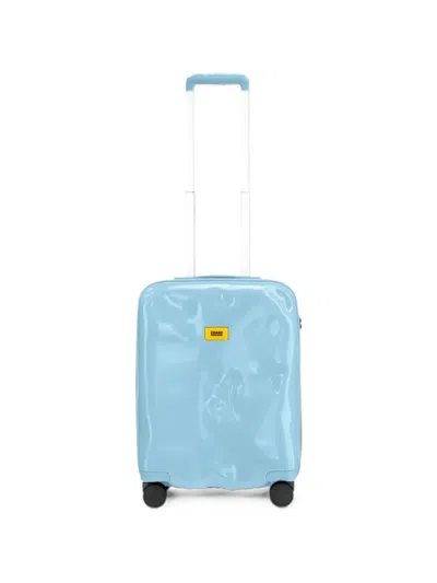 Crash Baggage Cabin Icon Dented Suitcase In Blue