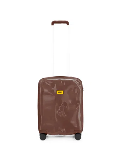 Crash Baggage Cabin Icon Dented Suitcase In Brown