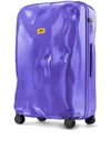 Crash Baggage Dented Suitcase Luggage In Purple
