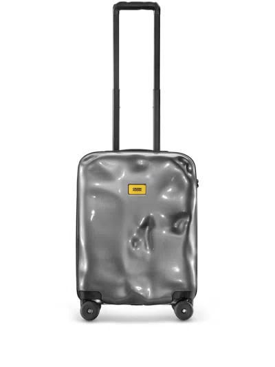 Crash Baggage Icon Suitcase In Grey