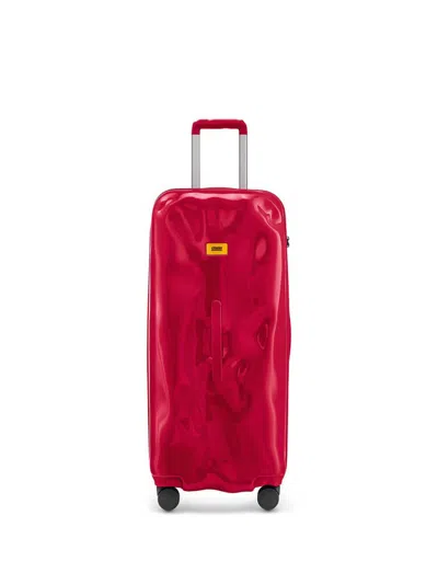 Crash Baggage Icon Suitcase In Red
