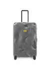 Crash Baggage Large Stripe Suitcase In Orange