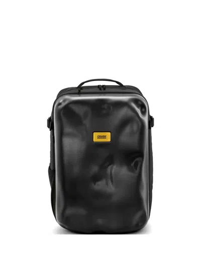 Crash Baggage Logo-detail Backpack In Black
