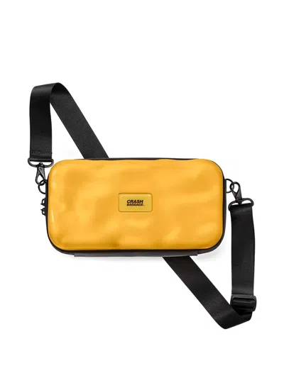 Crash Baggage Maxi Icon Hard-case Clutch Bag In Yellow