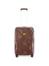Crash Baggage Medium Icon Dented-effect Suitcase In Brown