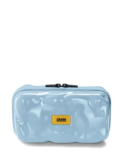 Crash Baggage Mini Icon Hard-case Clutch Bag In Blue