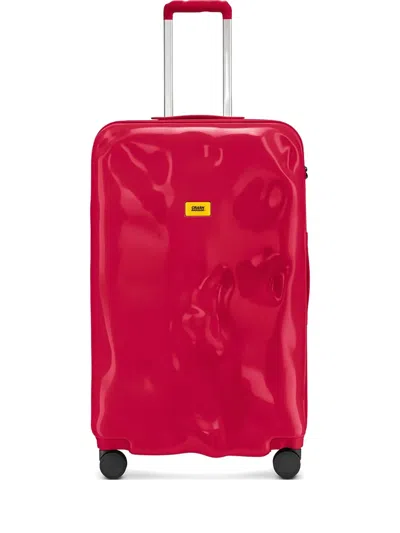 Crash Baggage Punch Trolley In Rot