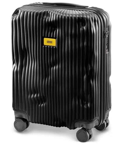 Crash Baggage Ribbed-shell Holdall In Black