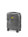 Crash Baggage Ribbed-texture Cabin Suitcase In Gray