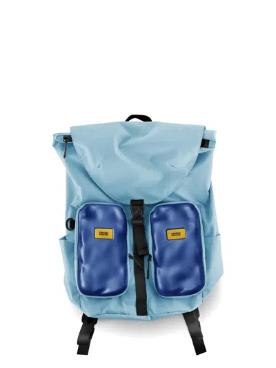 Crash Baggage Soft Rucksack 2.0 Buckle-fastening Backpack In Blue