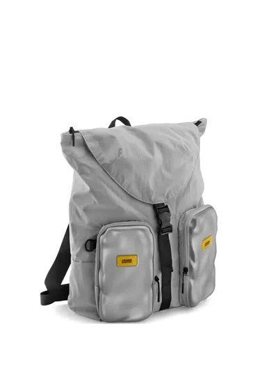 Crash Baggage Soft Rucksack 2.0 Buckle-fastening Backpack In Gray