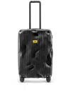 Crash Baggage Stripe Suitcase In Schwarz