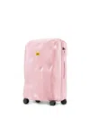 Crash Baggage Textured-shell Holdall In Pink