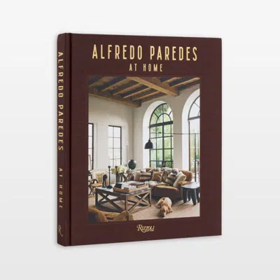 Crate & Barrel "alfredo Paredes At Home" Home Decor Coffee Table Book In Brown