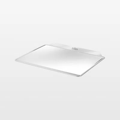 Crate & Barrel All-clad ® Stainless Steel 12"x17" Cookie Sheet Pan In Silver
