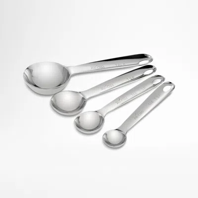 Crate & Barrel All-clad ® Stainless Steel Measuring Spoons In Multi