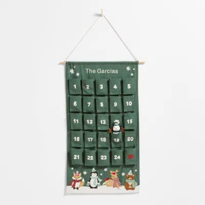 Crate & Barrel Animal Advent Calendar By Joan Anderson In Green