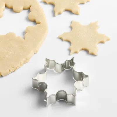 Crate & Barrel Ann Clark Ornament Cookie Cutter In Gray