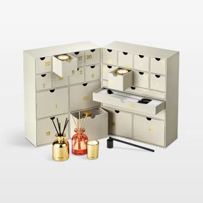 Crate & Barrel Apotheke 25 Day Holiday Advent Calendar In White