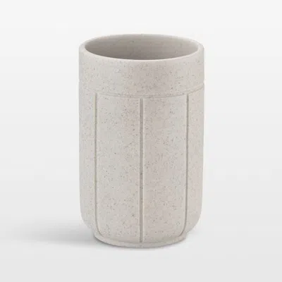 Crate & Barrel Blomus Kua Tumbler Moonbeam In Off White