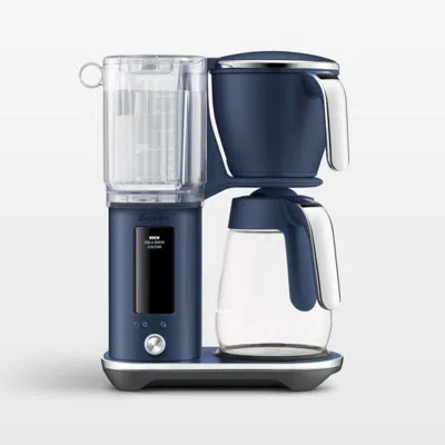 Crate & Barrel Breville ® Luxe Brewer™ Glass Drip Coffee Maker In Damson Blue