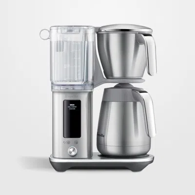 Crate & Barrel Breville ® Luxe Brewer™ Thermal Drip Coffee Maker In Stainless Steel In Silver