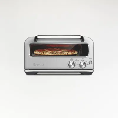Crate & Barrel Breville ® Smart Oven ® Pizzaiolo Pizza Oven In Silver