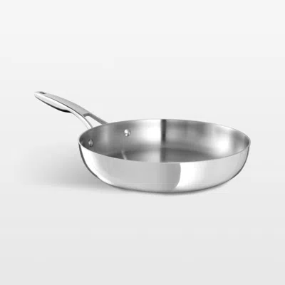 Crate & Barrel Calphalon ® Premier Stainless Steel 10" Fry Pan In Silver