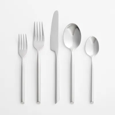 Crate & Barrel Capri Silver 20-piece Flatware Set