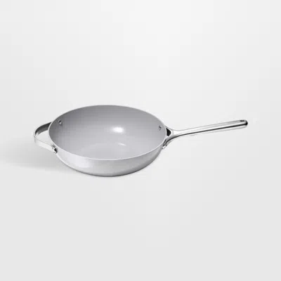 Crate & Barrel Caraway ® Cookware Plus Grey Ceramic Nonstick 12" Stir Fry Pan In Gray