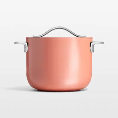 Crate & Barrel Caraway ® Cookware Plus Perracotta 2-qt. Petite Ceramic Cooker With Lid In Pink