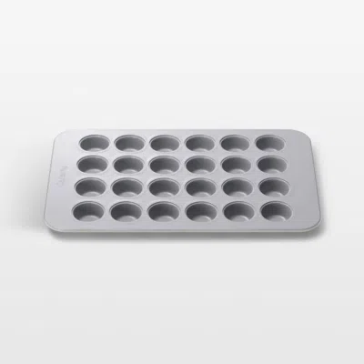 Crate & Barrel Caraway ® Grey 24-cup Ceramic Nonstick Mini Muffin Pan