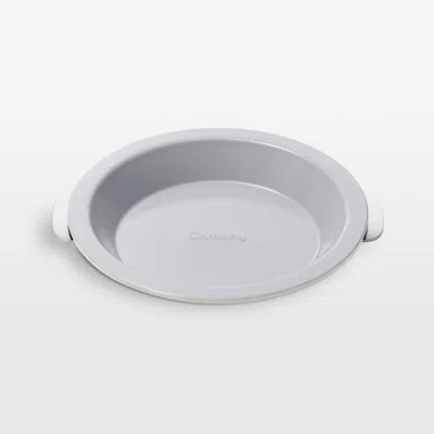 Crate & Barrel Caraway ® Grey 9" Ceramic Nonstick Pie Dish In Gray