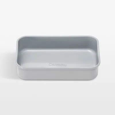 Crate & Barrel Caraway ® Grey Ceramic Nonstick Mini Rectangular Baking Pan In Gray