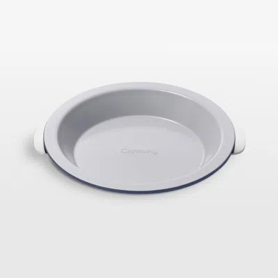 Crate & Barrel Caraway ® Navy 9" Ceramic Nonstick Pie Dish In Blue