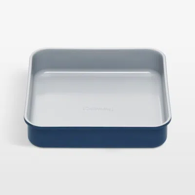 Crate & Barrel Caraway ® Navy Ceramic Nonstick Square Baking Pan In Blue