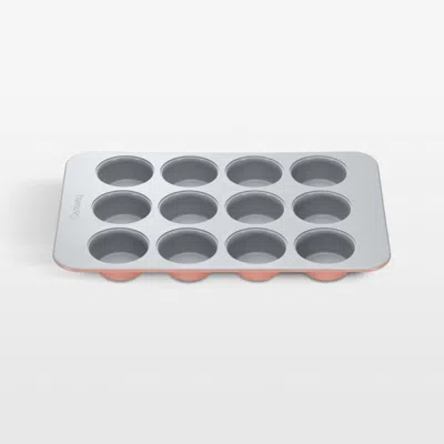 Crate & Barrel Caraway ® Perracotta Ceramic Nonstick 12-cup Muffin Pan In Gray
