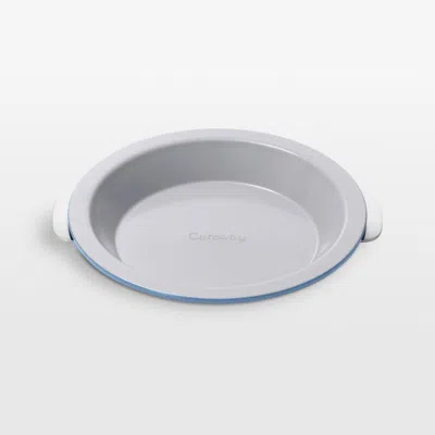 Crate & Barrel Caraway ® Slate 9" Ceramic Nonstick Pie Dish In Blue